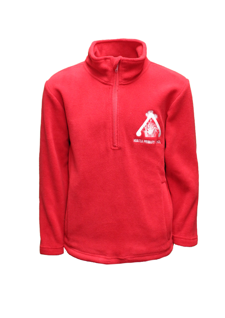 Ngatea Primary School Fleece Red Kids